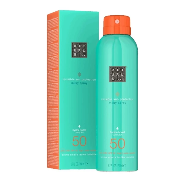 Солнцезащитный спрей для тела Rituals The Ritual Of Karma Invisible SPF 50 200 мл ЕС