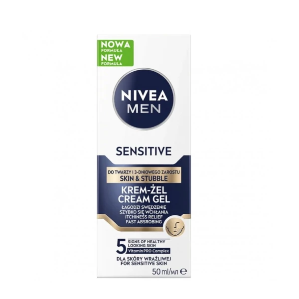 Крем-гель Nivea Men Sensitive для лица 50 мл ЕС