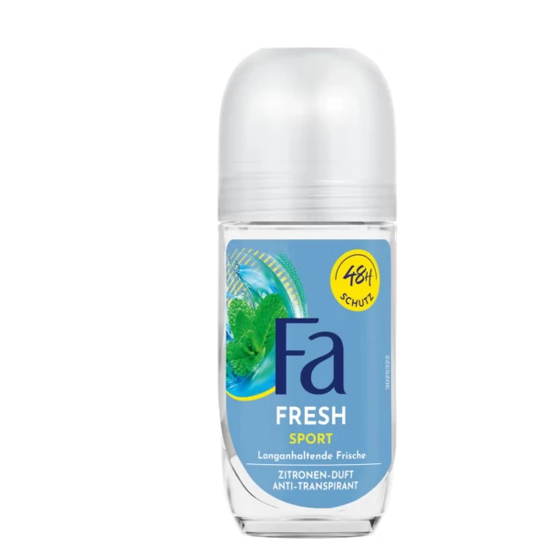 Антиперспирант шариковый Fa Fresh Sport Lemon 48H 50 мл ЕС