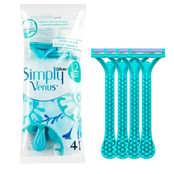 Женские станки для бритья Gillette Simply Venus 2 4 шт ЕС
