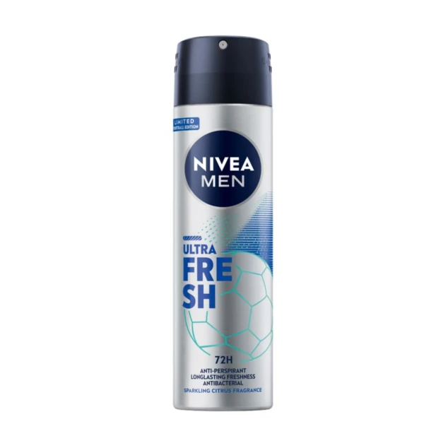 Антиперспирант-спрей Nivea Men Ultra Fresh 150 мл ЕС