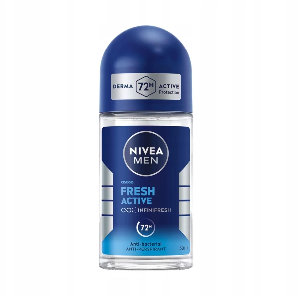Антиперспирант шариковый Nivea Men Fresh Active 72H 50 мл ЕС