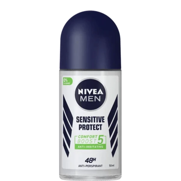 Антиперспирант шариковый Nivea Men Sensitive Protect Comfort Boost 5 48H для мужчин 50 мл ЕС
