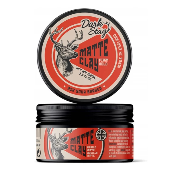 Матовая глиняная помада Dark Stag Matte Clay Pomade 100 мл ЕС