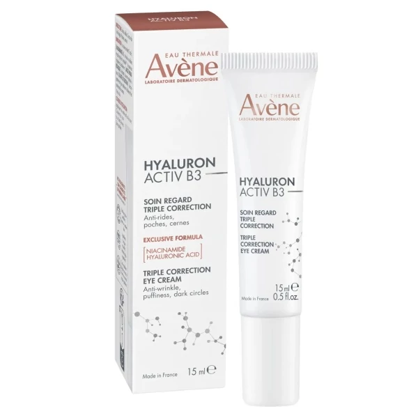 Крем для кожи вокруг глаз Avene Hyaluron Activ B3 тройного действия 15 мл ЕС