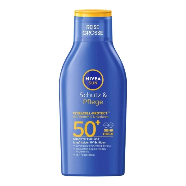 Лосьон солнцезащитний Nivea Sun Protection &amp; Care SPF50+ увлажняющий 100 мл ЕС
