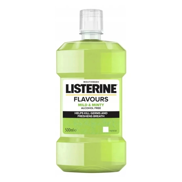 Ополаскиватель для полости рта Listerine Flavors Mild &amp; Minty 500 мл ЕС