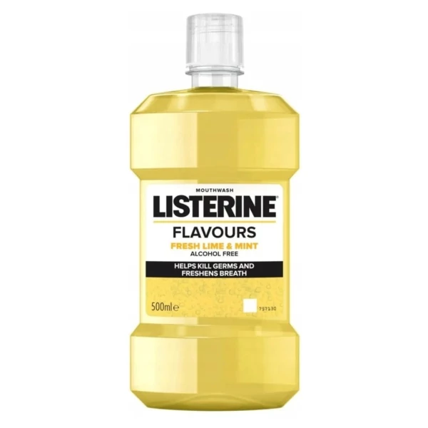 Ополаскиватель для рта Listerine Lime &amp; Mint 500 мл ЕС