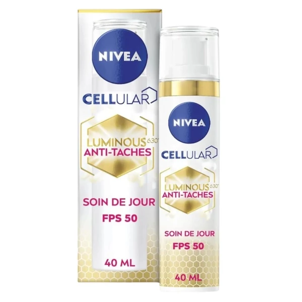 Крем для лица NIVEA Luminous от пигментации с гиалуроновая кислотой SPF50 40 мл ЕС