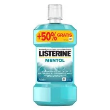 Ополаскиватель для полости рта Listerine Menthol Fresh Breath 750 мл ЕС