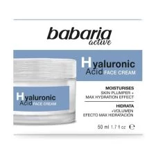 Крем для лица Babaria Hyaluronic Acid Face Cream для дневного и ночного применения 50 мл ЕС