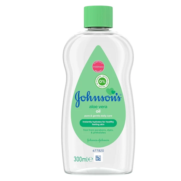 Детское масло для тела Johnson's Aloe Vera 300 мл ЕС