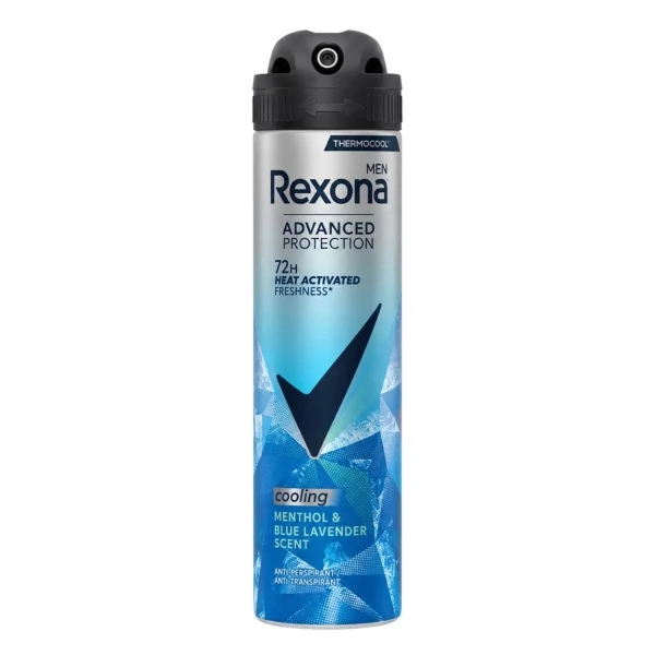 Антиперспирант Rexona Men Advanced Protection 72H Menthol Blue Lavender 150 мл ЕС