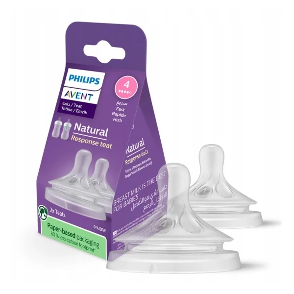 Силиконовая соска Philips Avent Natural Response с 3 месяцев SCY964/02 2 шт ЕС