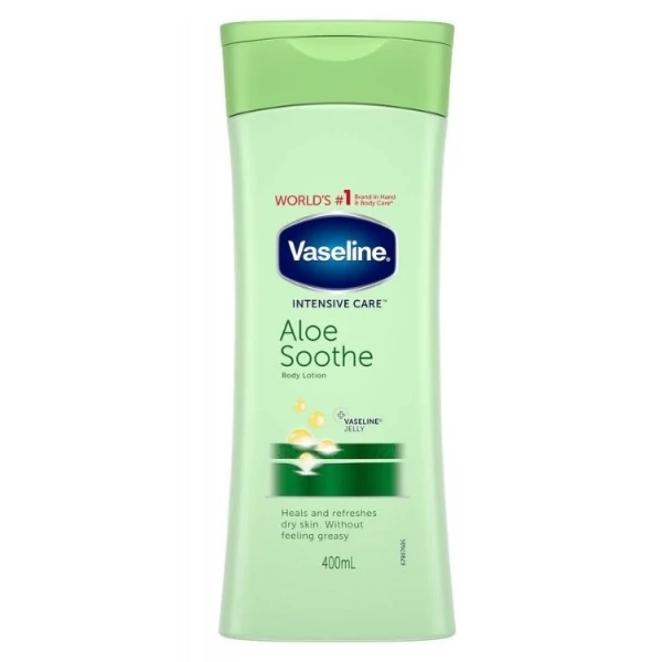 Лосьон для тела Vaseline Aloe Soothe глубоко увлажняющий с алоэ 400 мл ЕС
