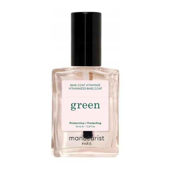 Базовое покрытие для ногтей Manucurist Vitaminised Base Coat Green 15 мл ЕС