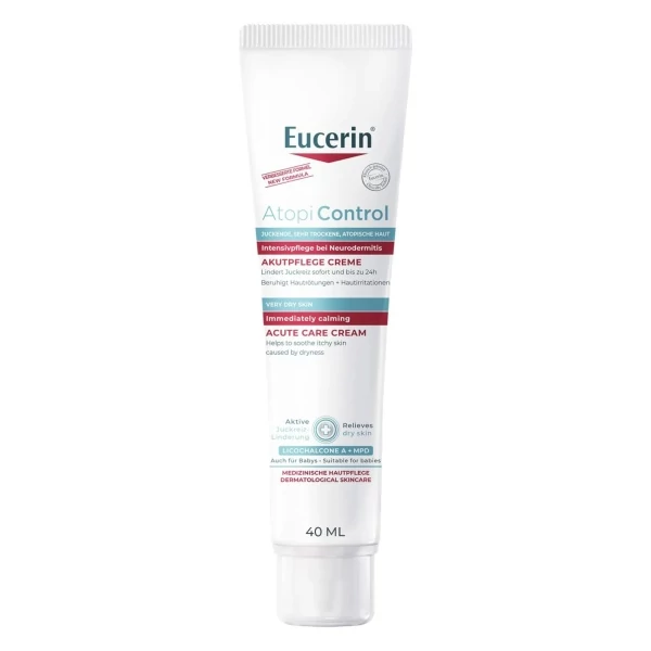 Успокаивающий крем Eucerin для атопической кожи лица 40 мл ЕС