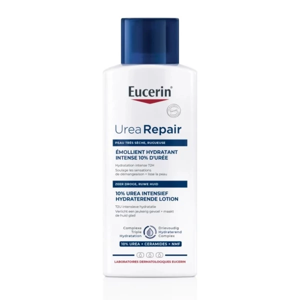 Увлажняющий лосьон для тела Eucerin UreaRepair 10% с мочевиной 250 мл ЕС