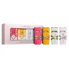 Набор миниатюрных парфюмов Lattafa Yara Collection Eau de Parfum 4x 5 мл ЕС