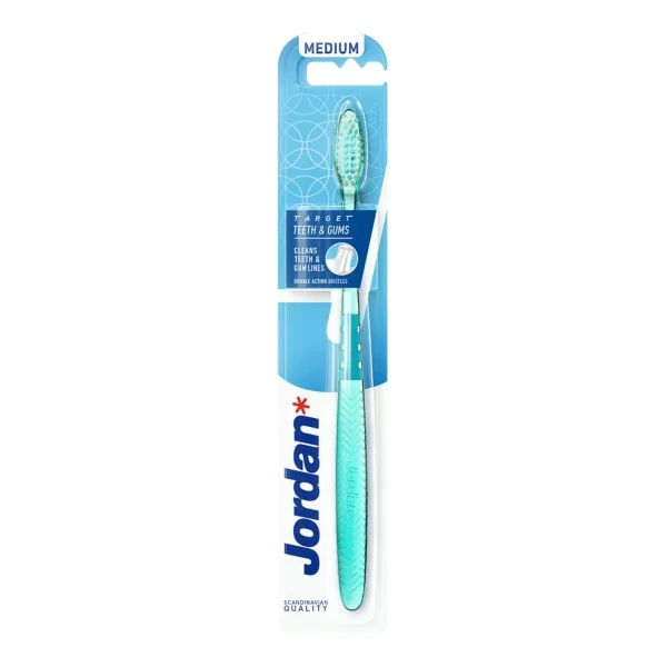 Зубная щетка Jordan Target Teeth &amp; Gums Medium ЕС