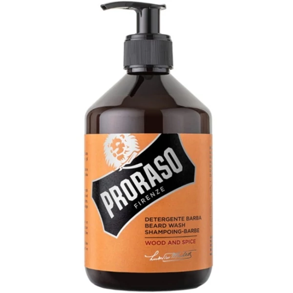 Шампунь для бороды PRORASO Wood and Spice 500 мл ЕС