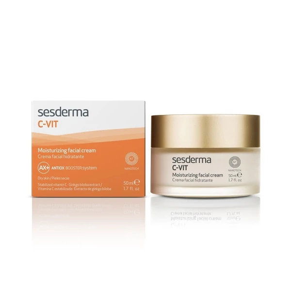 Увлажняющий крем для лица SeSderma C-VIT с витамином С 50 мл ЕС