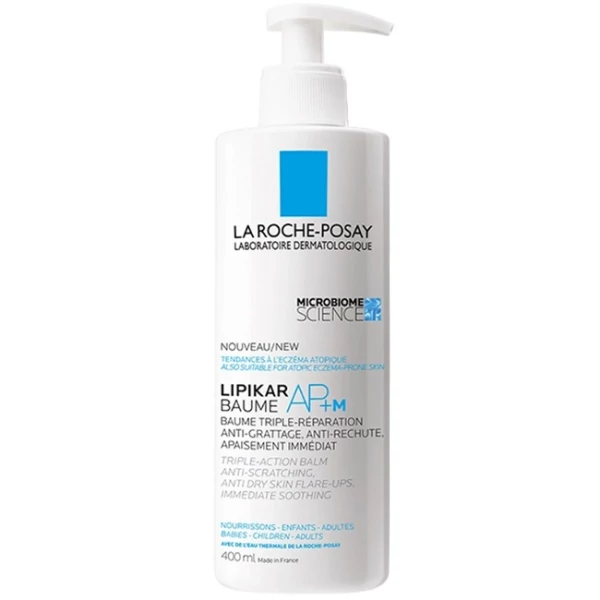 Бальзам для тела La Roche-Posay Lipikar Baume AP+M Восстанавливающий для сухой и атопической кожи 400 мл ЕС