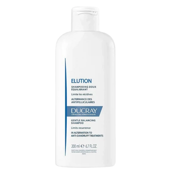 Шампунь Ducray Elution Rebalancing Shampoo оздоравливающий 200 мл ЕС