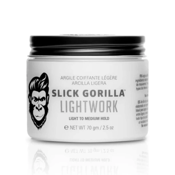 Глина для укладки волос Slick Gorilla Lightwork средней фиксации 70 г ЕС