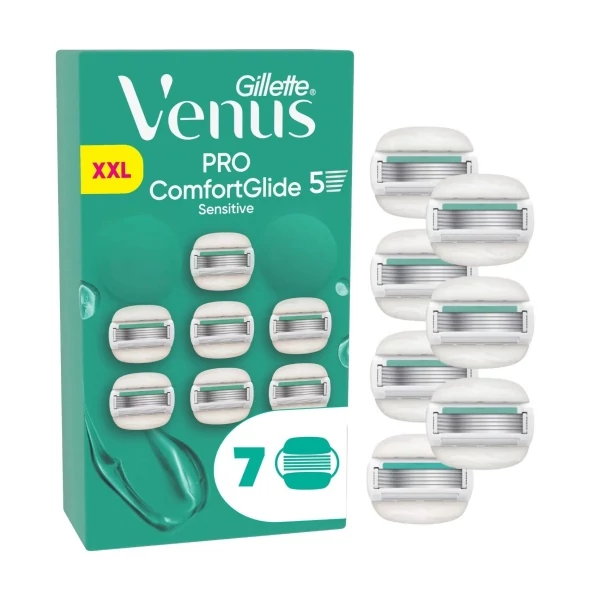 Сменные кассеты (лезвия) Gillette Venus Pro ComfortGlide 7 шт ЕС