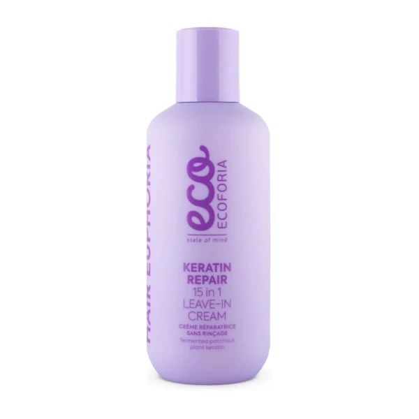 Крем для волос Ecoforia Keratin Repair 15-в-1 Кератиновое восстановление 200 мл ЕС