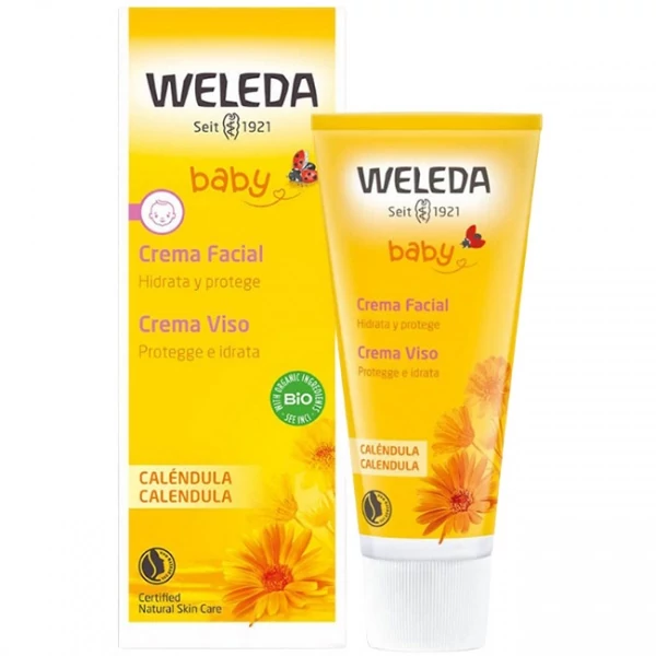 Детский крем для лица Weleda Питательный с экстрактом календулы 50 мл ЕС