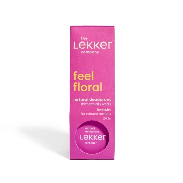 Натуральный крем-дезодорант The Lekker Company Feel Floral 30 г ЕС