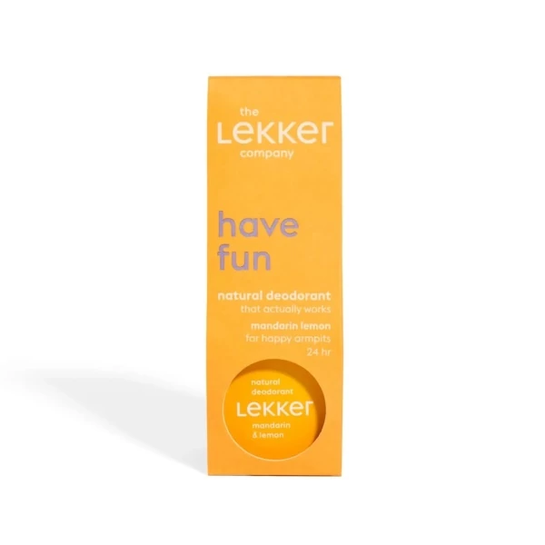 Дезодорант-крем The Lekker Company Мандарин и лимон 30 г ЕС