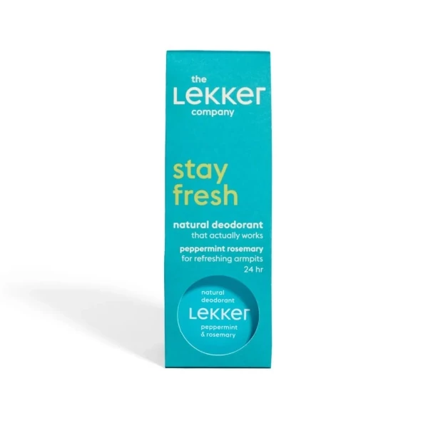Крем-дезодорант The Lekker Company Stay Fresh Мята и розмарин 30 г ЕС