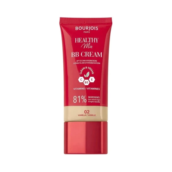 Увлажняющий BB-крем Bourjois Healthy Mix Clean оттенок 02 Vanilla 30 мл ЕС