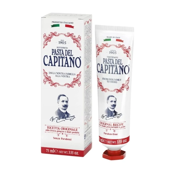 Зубная паста Pasta Del Capitano 1905 Original Recipe 75 мл ЕС