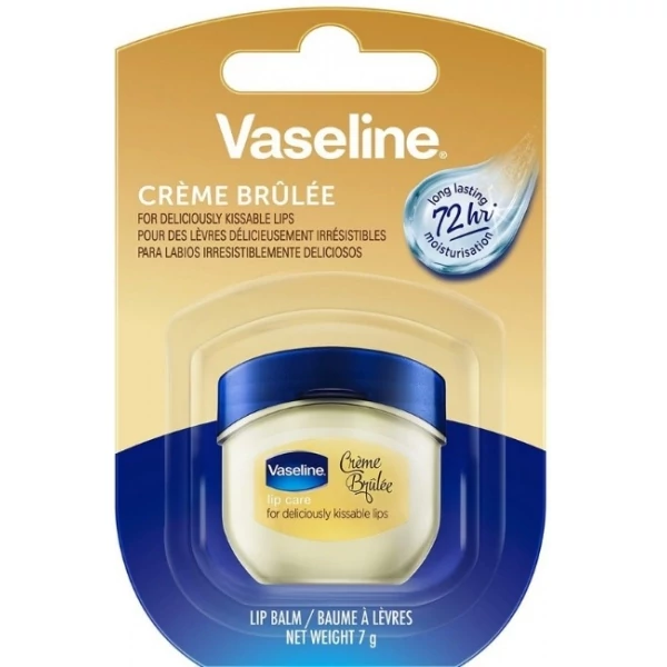 Бальзам для губ Vaseline Creme Brulee карманный 7 г ЕС