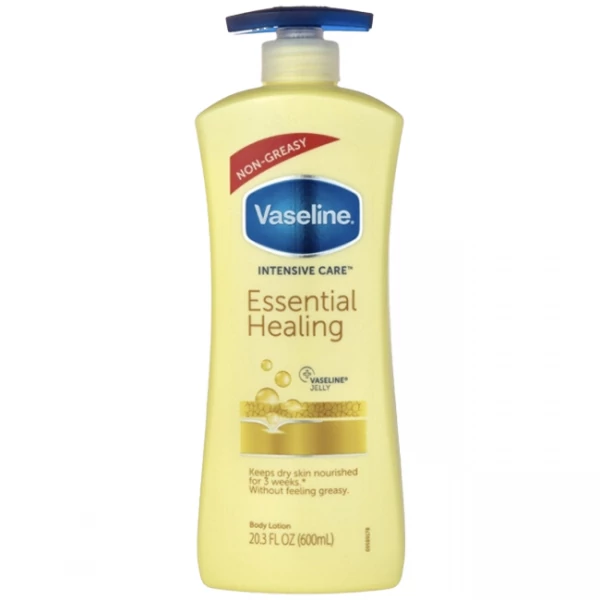 Лосьон для тела Vaseline Intensive Care Essential Healing питательный для сухой кожи 600 мл ЕС