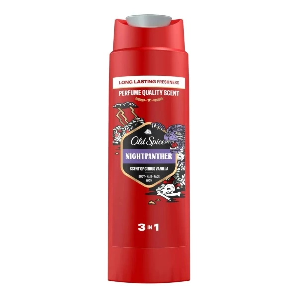 Гель для душа Old Spice Nightpanther 3 в 1 400 мл ЕС