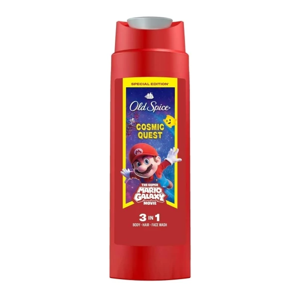 Гель для душа и шампунь Old Spice Wolfthorn Super Mario 3 в 1 400 мл ЕС