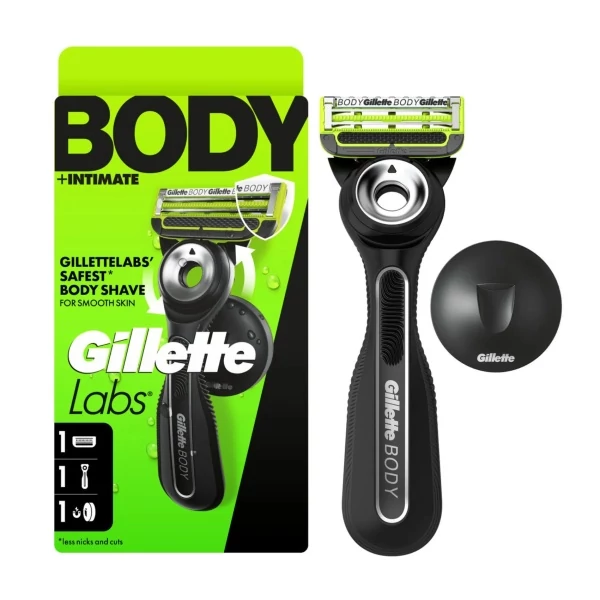 Бритва Gillette Labs Body Intimate + сменный картридж + ручка ЕС