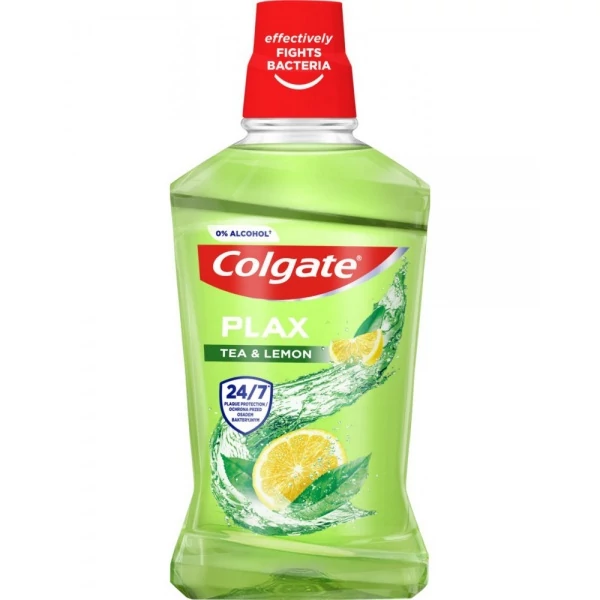 Ополаскиватель для рта COLGATE Plax Tea &amp; Lemon без спирта 500 мл EC