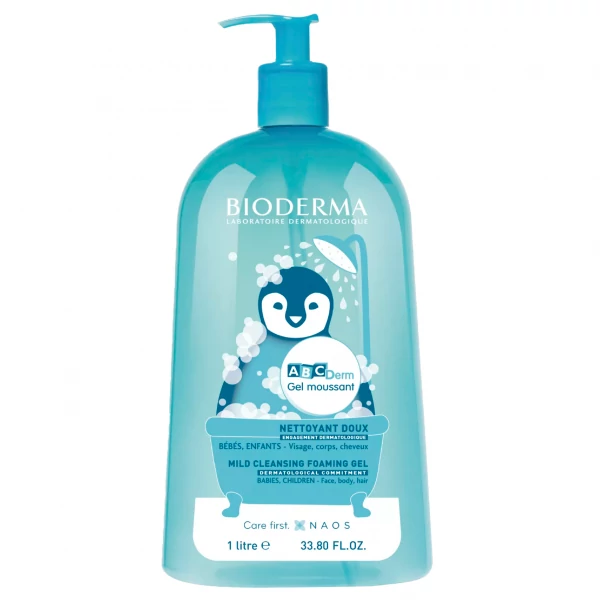 Гель для душа Bioderma ABCDerm детский очищающий 1000 мл ЕС