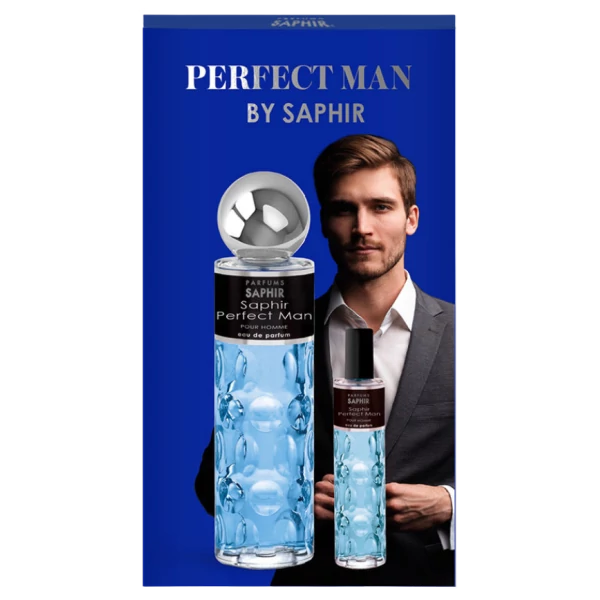 Набор парфюмерной воды Saphir Parfums Perfect 200 мл и 30 мл ЕС
