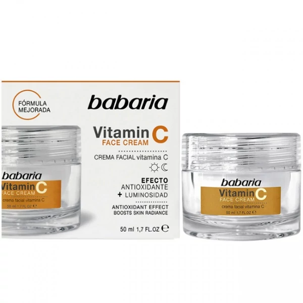 Крем для лица Babaria Vitamin C Antioxidant с эффектом сияния 50 мл ЕС
