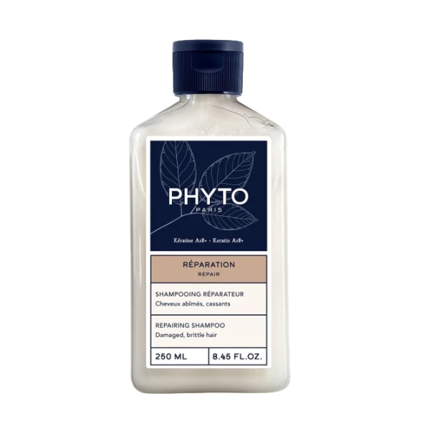 Восстанавливающий шампунь Phyto Reparation для поврежденных и ломких волос 250 мл ЕС