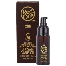 Кондиционер Red One Argan Oil для бороды с аргановым маслом 50 мл ЕС