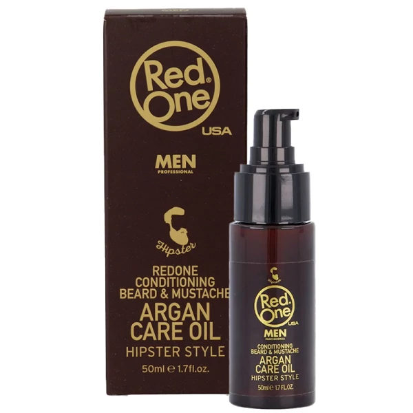 Кондиционер Red One Argan Oil для бороды с аргановым маслом 50 мл ЕС