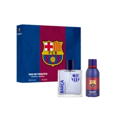 Набор для мужчин Air Val FC Barcelona: туалетная вода 100 мл + дезодорант 150 мл ЕС